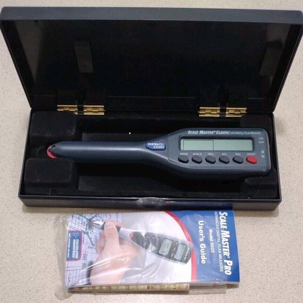 Scale Master 6020 Classic V 3.0 Digital Plan Measure - Calculated Industries EUC